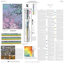 Bedrock Geology AS RECOMMENDED by the LEGISLATIVE-CITIZEN COMMISSION on MINNESOTA RESOURCES, and the MINNESOTA LEGACY AMENDMENT's CLEAN WATER FUND