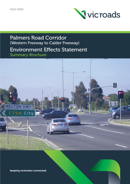 Palmers Road Corridor Environment Effects Statement