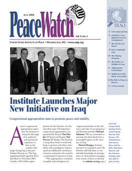 Peace Watch June 2004