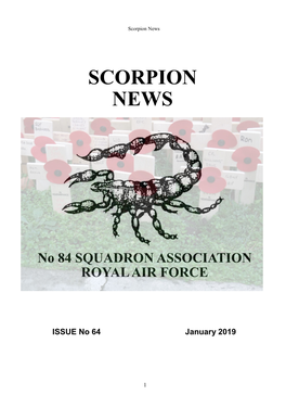 SCORPION NEWS No 84 SQUADRON ASSOCIATION