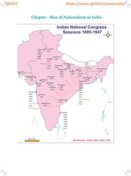 Chapter - Rise of Nationalism in India