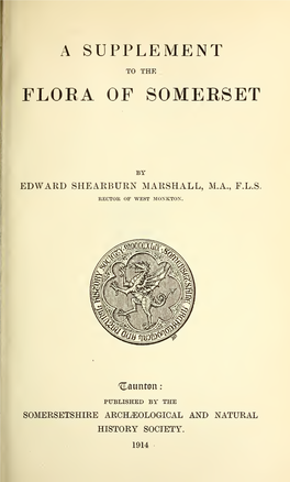 Flora of Somerset