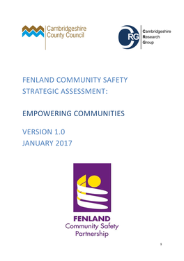 Fenland Community Safety Strategic Assessment