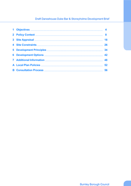 Draft Daneshouse Duke Bar & Stoneyholme Development Brief