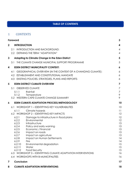 Climate Change Adaptation Plan 2014