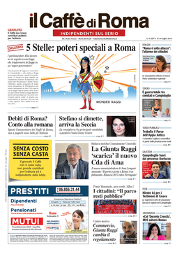 5 Stelle: Poteri Speciali a Roma