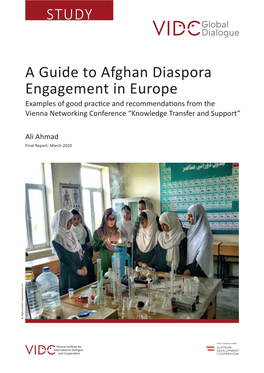 A Guide to Afghan Diaspora Engagement in Europe STUDY