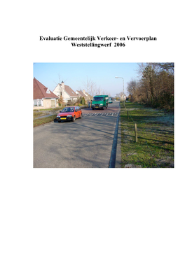 Gemeente Weststellingwerf-M-Evaluatie GVVP Weststellingwer–