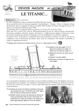 DEVOIR MAISON DEVOIR MAISON N°...6°