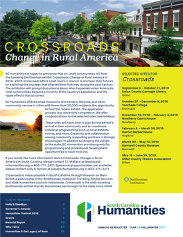 Crossroads: Change in Rural America in 2018–2019