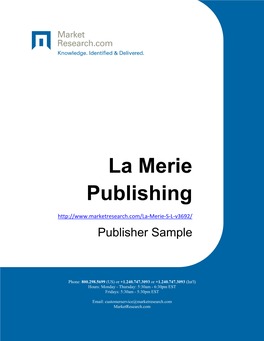 La Merie Publishing