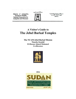 A Visitor's Guide to the Jebel Barkal Temples