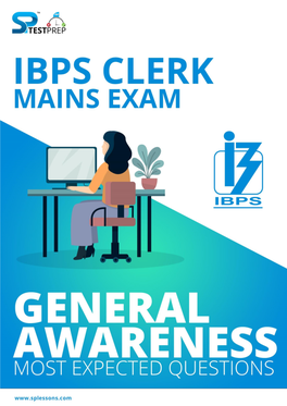 IBPS Clerk Mains General Awareness