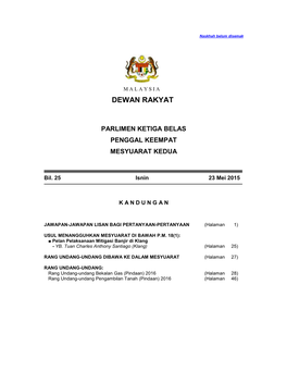 Dewan Rakyat