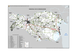 Principali Vie Di Comunicazione Della Provincia Di