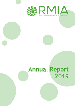 RMIA Annual Report 2019