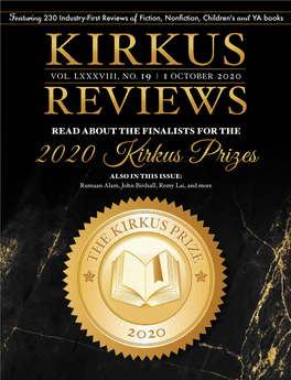 2020 Kirkus Prizes