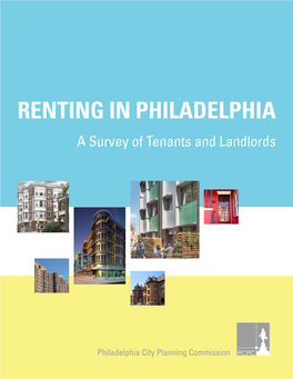 Renting in Philadelphia a Survey of Tenants and Landlords