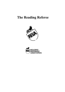 The Reading Referee