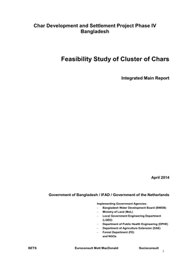 Feasibility Study Cluster of Chars Integrated Main Report