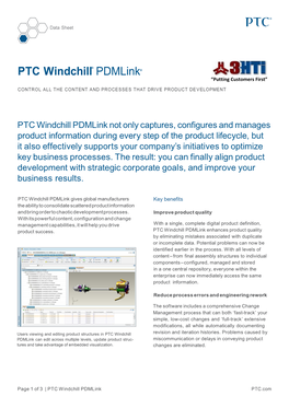PTC Windchill® Pdmlink®