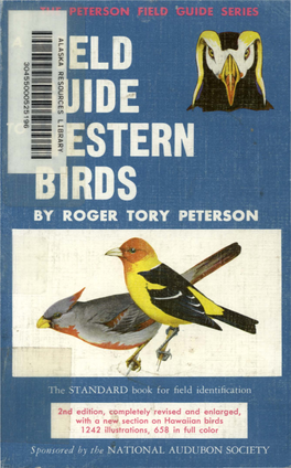 Field Guide to Western Birds