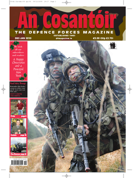 THE DEFENCE FORCES MAGAZINE a Happy Christmas and a Peaceful New Year