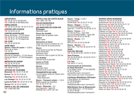 Informations Pratiques