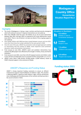 Madagascar End of Year Sitrep