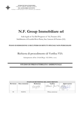 Documento Di Base Per La Territorializzazione Della Programmazione Socio-Economica Regionale