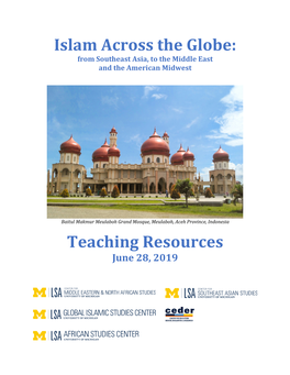 Islam Across the Globe: Teaching Resources