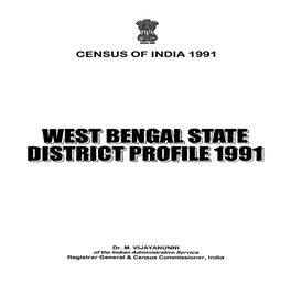 West Bengal State District Profile 1991