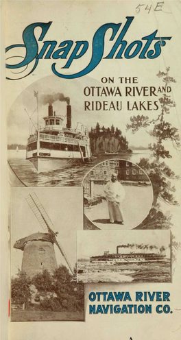 Ch^ Ottawa Riveh^Nd Ottawa River Navigation
