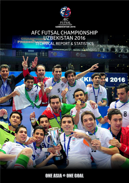 Afc Futsal Championship Uzbekistan 2016 Technical Report & Statistics