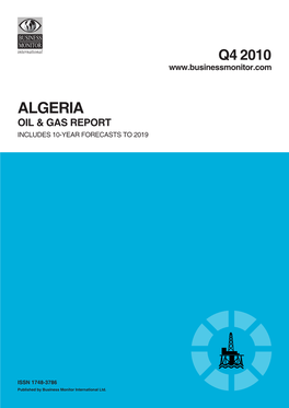 118392 BMI Algeria Oil and Gas Report Q4 2010.Pdf