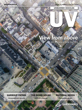 View from Above UAV Insurers Talk Tactics