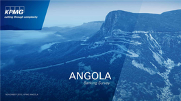 Angola Banking Survey November 2015