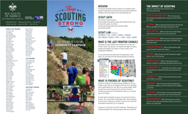 2021 Friends of Scouting Community Campaign