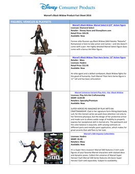 Figures, Vehicles & Playsets