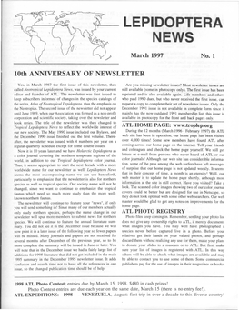 1997 No. 1 March