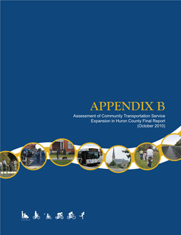 Appendix B: Assessment of Community Transportation Service