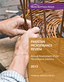 Pakistan Microfinance Review 2013