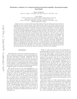 Arxiv:1309.4467V1 [Q-Bio.MN] 17 Sep 2013