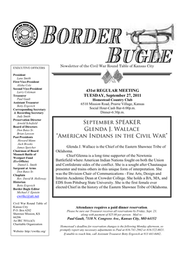 Border Bugle September 2011