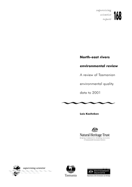 North-East Rivers Environmental Review: a Review of Tasmanian Environmental Quality Data to 2001