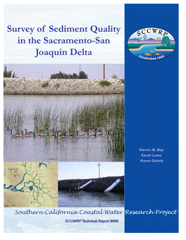 Survey of Sediment Quality in the Sacramento-San Joaquin Delta
