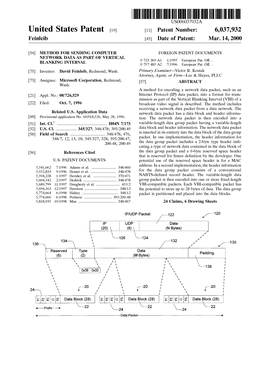 (19) 11 Patent Number: 6037932