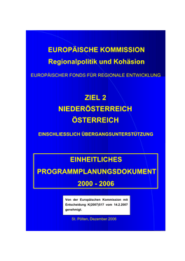 Ziel 2 Niederösterreich Österreich