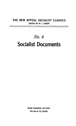 Socialist Documents