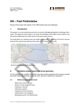 HH – Fast Förbindelse Review of the Project with Regards on the TBM Specific Parts and Challenges